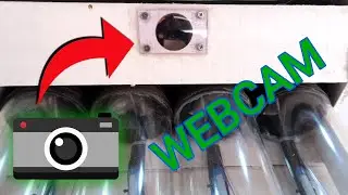 Installing Webcam for CO2 Algae time-lapse
