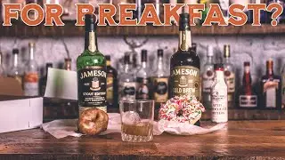 Jameson Donut Old Fashioned Showoff!!! Thanks Kevin Kos and James Hoffmann