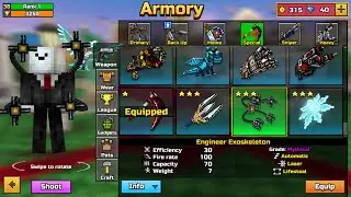 PIXEL GUN 3D HACKED ACCOUNT! || NEWEST UPDATE