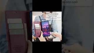 CaseMe-Case.com Samsung Galaxy A16 5G Wallet RFID Blocking Magnetic Buckle Case