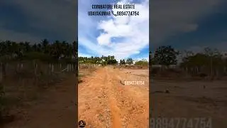 KALAPATTI 8.26 CENT SOUTH FACING DTCP PLOT 30 FEET WIDE ROAD FOR SALE - 60x60 PLOT SIZE