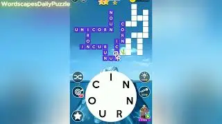WORDSCAPES Daily Puzzle January 11, 2026