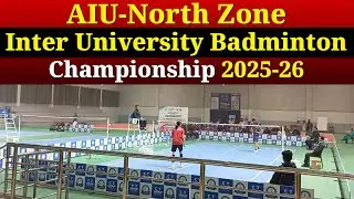 AIU-North Zone Inter University Badminton Championship 2025-26