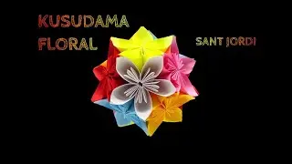 KUSUDAMA FLORAL. Sant Jordi