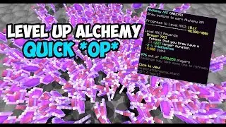 Fastest Way To Level Up Alchemy! - Hypixel Skyblock