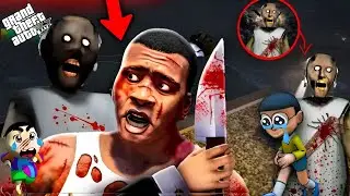 GTA 5 :  Franklin Try To Escape From Granny || PART # 10 || Afaq Hub
