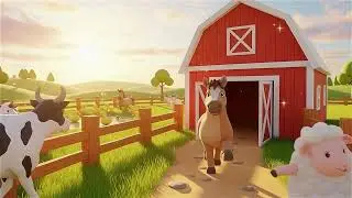 Farm Animals Dance Song for Kids | Move & Groove with Animals| Kids Dance & Learn Animals
