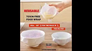 Reusable Food Wraps - Eco Friendly and Toxin Free - Easy Zero Waste Swaps To Reduce Waste