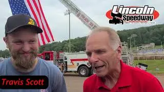 358 Sprint Car Driver Travis Scott | Lincoln Speedway 2021