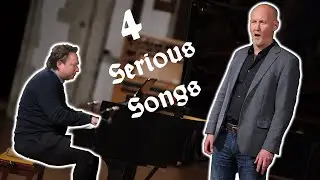 ***New recording*** - Brahms Vier ernste Ges&auml;nge, Richard Morrison baritone, Martin Cousin piano
