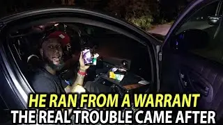 Suspect ERUPTS After Fleeing Over Warrant&mdash;Police Uncover Something Far Worse!