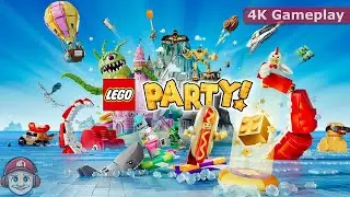 LEGO Party! 4K Gameplay [4-Player Local Co-op] on Nintendo Switch 2