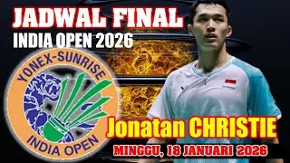 JOJO FINAL.!! YONEX-SUNRISE INDIA OPEN 26 || MINGGU 18 JAN 26 