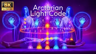 🔮 Arcturian Healing Frequency 🌌 DNA Activation Music ✨ Crown Awakening & Spiritual Ascension