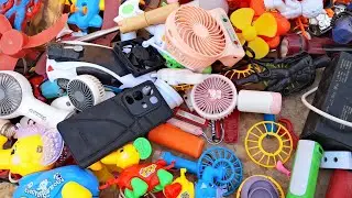 Breaking Old Electric Toys 😱 Mini Electric Fan & DC Motor Project
