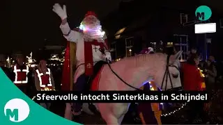 Sfeervolle en drukbezochte lichtjes intocht Sinterklaas in Schijndel I Omroep Meierij