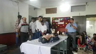 CPR DR RAJENDRA CHAWHAN  AND DR PARAGON KULKARNI  IN SUNDARAM SCHOOL PALGHAR