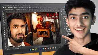 How to make Gaming thumbnail 🔥 in Photoshop 👌 like @TechnoGamerzOfficial