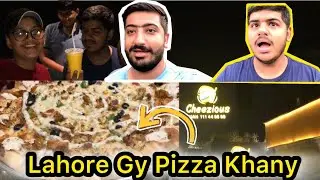 Cousins Try Lahore's Best Pizza 🍕 Cheezious Pizza Johar Town