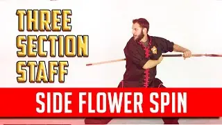 3 Section Staff - Side Flower Tutorial