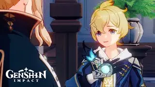 Mika's First Appearance (Varka's Letter) Cutscene | Weinlesefest Genshin Impact 3.1