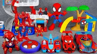Marvel Spiderman collection Unboxing Review|LEGO Fast and Friendly Garage |Spidey Playground Playset