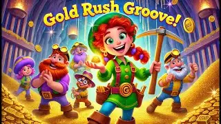 Dig & Dance! 🪓✨ Gold Rush Groove Song | Kids Mining Adventure | Ziggly TV