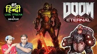 DooM Eternal - PS4 PRO | Hindi Live Stream / Gameplay / Walkthrough #5 | #NamokarGaming