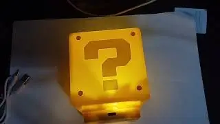 Bloque de Mario Bros Mini Question Block Light (Review)