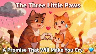 The Three Little Paws A Heartwarming Promise That Will Make You Cry 😭💙|