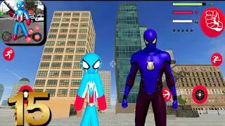 Spider Us Captain Stickman Gangstar City Vegas #15 Android Gameplay