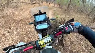 Downhill and out of Nagin Trail | Pune off roading by @MotorcycleTrails  | Nikhil Sood