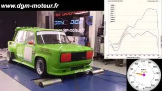 Reglage DGM SIMCA 1000 Rallye 3 proto 1900cc Injection