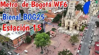 Estaci&oacute;n 15 Viga Lanzadora Lourdes Bienal Bogot&aacute; Metro es Imparable VIDJCB