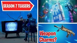 *NEW* Fortnite Teaser #1, Alien Blaster, WEAPON CHARMS, Jonesy Missing (Fortnite Chapter 2 Season 7)