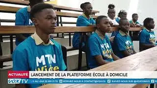 Lancement de la plateforme  &Eacute;cole &agrave; domicile