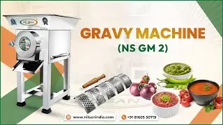 अब ग्रेवी बनाना आसान  Nilsan Gravy Machine के साथ!