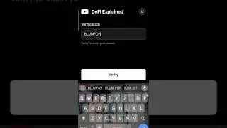 DeFi explained BLUM Video code | Blum today Verification keyword DeFi Explained #blum #blumcrypto