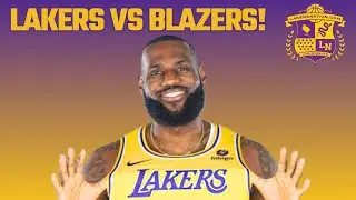 Lakers vs Blazers! BIG Injury Report & Keys To Victory