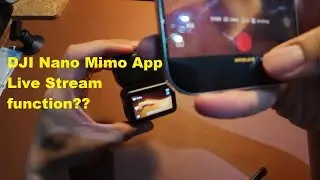 Видеоблог о Сингапуре | Приложение DJI OSMO Nano - Mimo | Функция прямой трансляции? | Twitch iic...