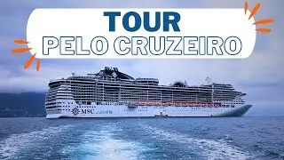 TOUR COMPLETO PELO MSC PREZIOSA I Detalhado por ambiente