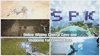Ark Unofficial PvP / Online Wiping Central Cave and Shopping FAT Sunken Ceiling Base / HAVOC