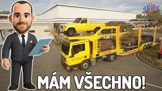 Mám VŠECHNO! Kupuji OBŘÍ tahač na 7 aut 🚛 | Car Dealer Simulator CZ #3