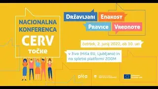 Nacionalna konferenca CERV točke - Okrogla miza