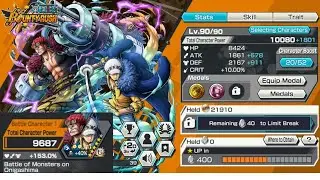 5★ EX KID & LAW GAMEPLAY | ONE PIECE BOUNTY RUSH |