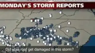 Hail Storm damage roof repair Stockbridge, ga | McDonough, Riverdale