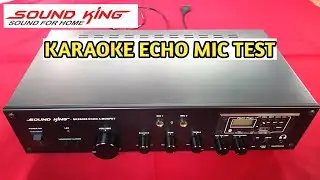 Sound King Karaoke echo mic Amplifier | Karaoke mic System Amplifier