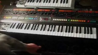 Roland JUPITER-8, Roland SH-101, JUNO-106 and Korg Poly6 analog synth song: 