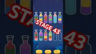 SortPuz Stage 43#sortpuz #puzzle #gaming #puzzles #fyp #gamingpuzzle #stage43 #level43