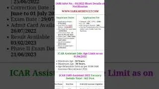 ICAR IARI ASSISTANT PHASE II ADMIT CARD